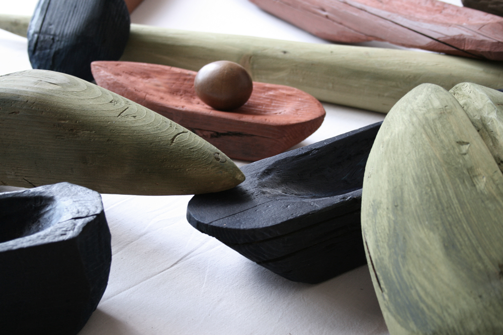 Graziella Reggio - installazioni / installations -Legni, 2011