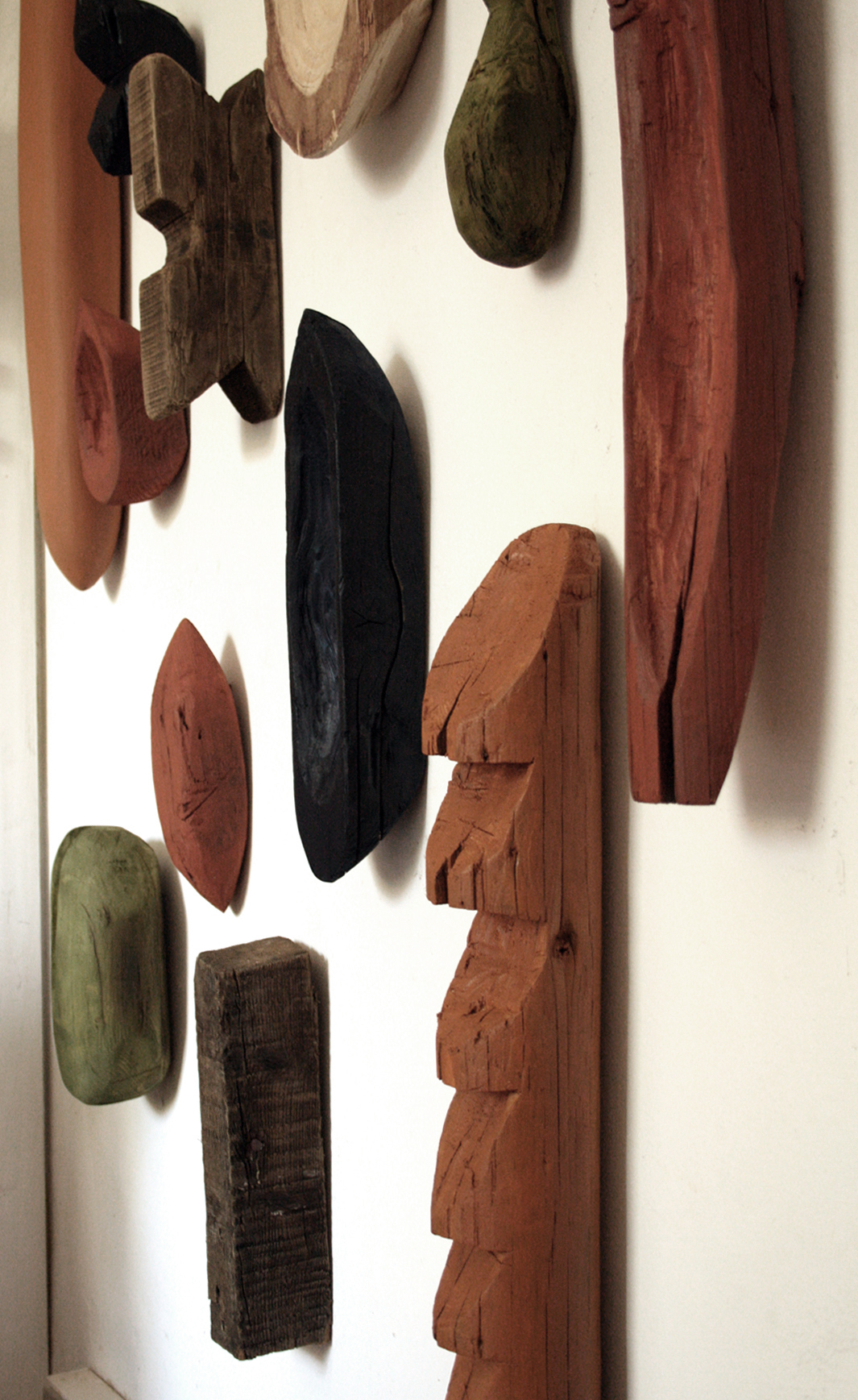 Graziella Reggio, installazioni / installations - Legni, 2011