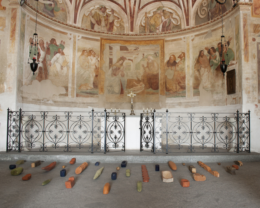 Graziella Reggio, installazioni / installations - Legni, 2011
