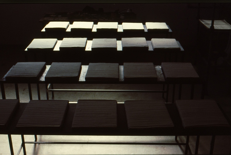 Graziella Reggio, installazioni / installations - Archivio, 1997