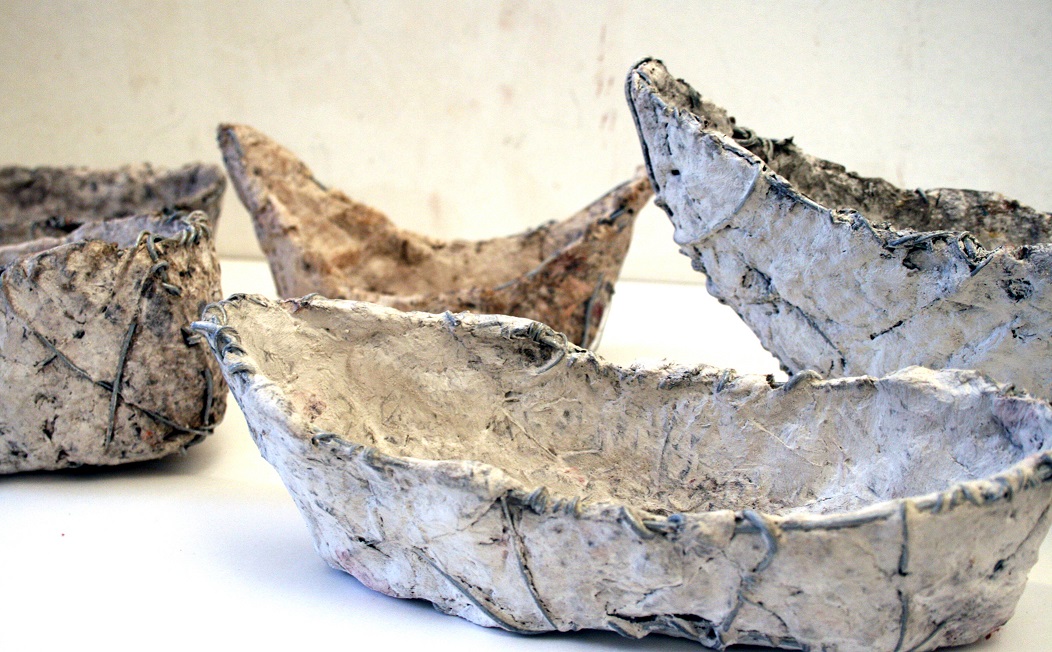 Graziella Reggio, installazioni / installations - Crossing, 2010