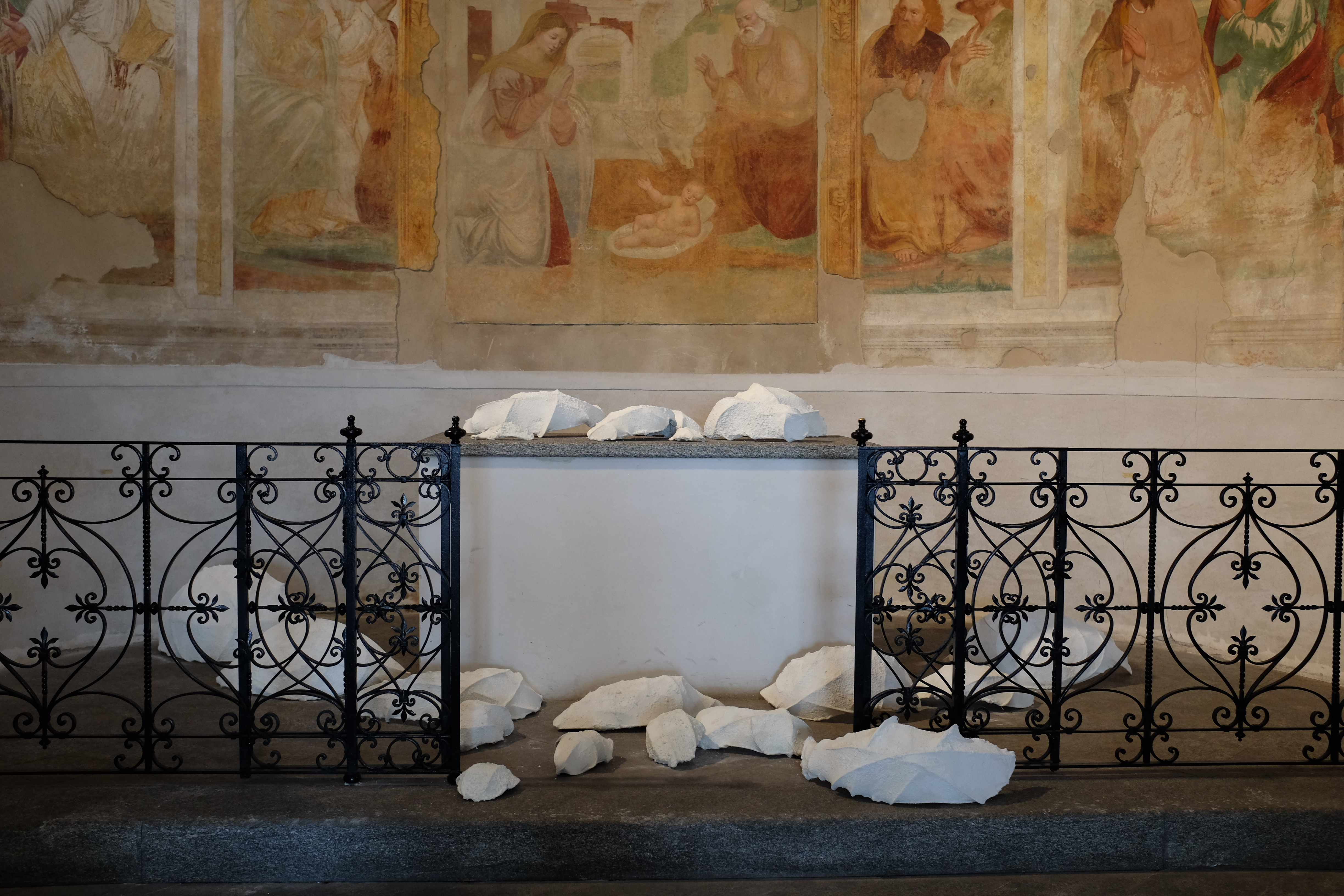 Graziella Reggio, installazioni / installations - Residui, 2018