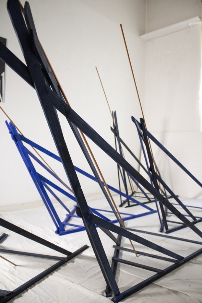 Graziella Reggio, installazioni, Il cielo della notte, 2024