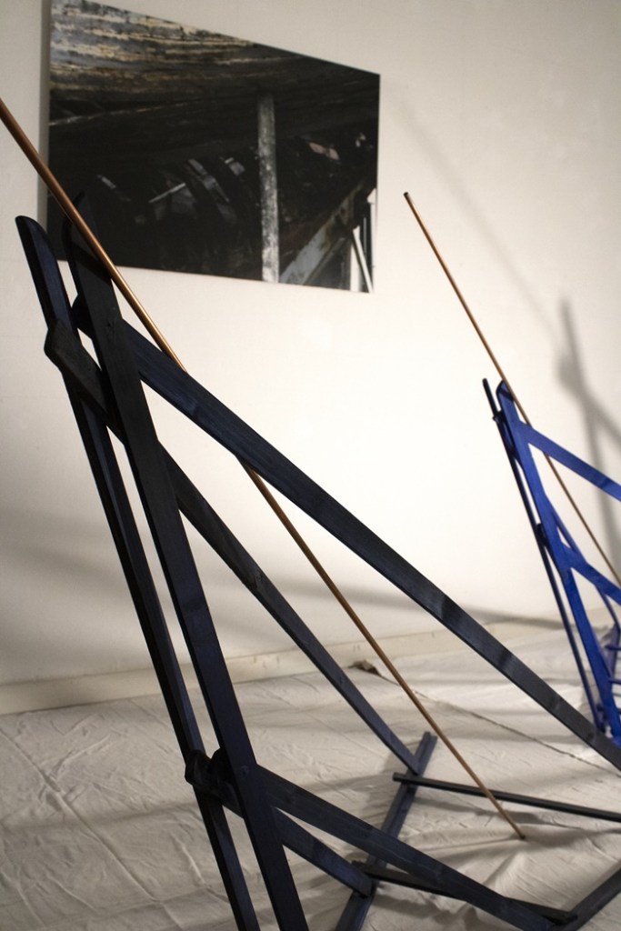 Graziella Reggio, installazioni, Il cielo della notte, 2024