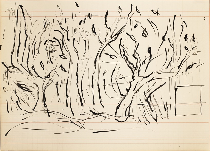 Graziella Reggio, ink painting, 2025