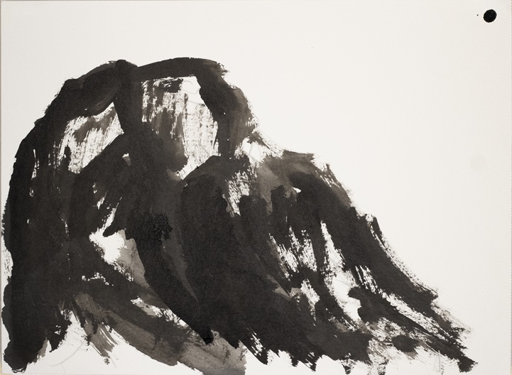 Graziella Reggio, ink painting, 2025