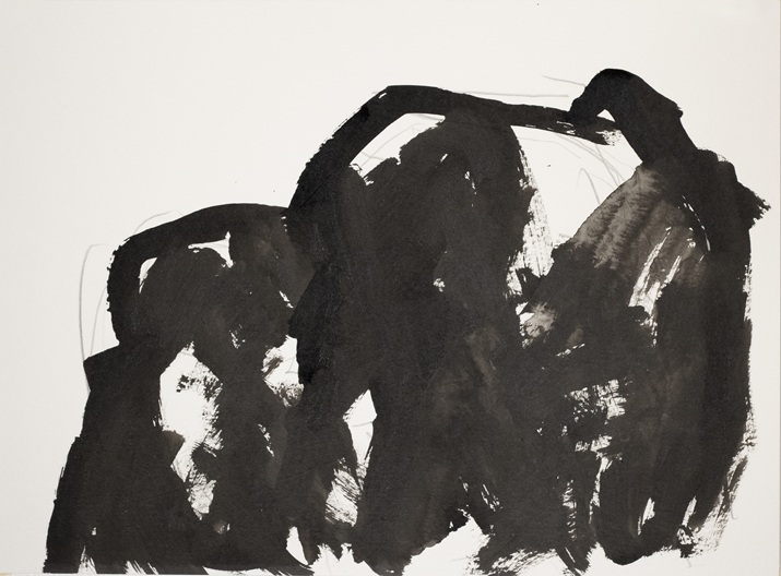 Graziella Reggio, ink painting, 2025