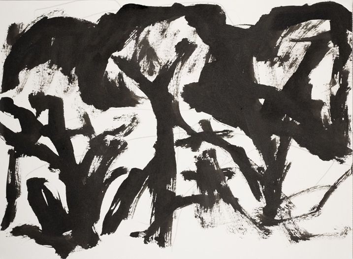 Graziella Reggio, ink painting, 2025